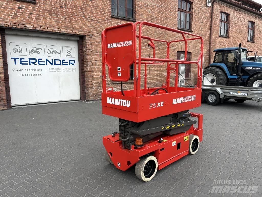 Manitou 78 XE Nůžková zvedací plošina