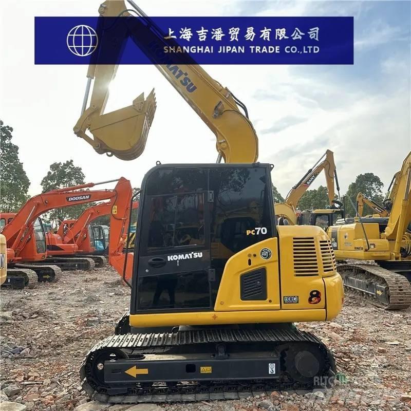 Komatsu PC 70 Pásová rýpadla
