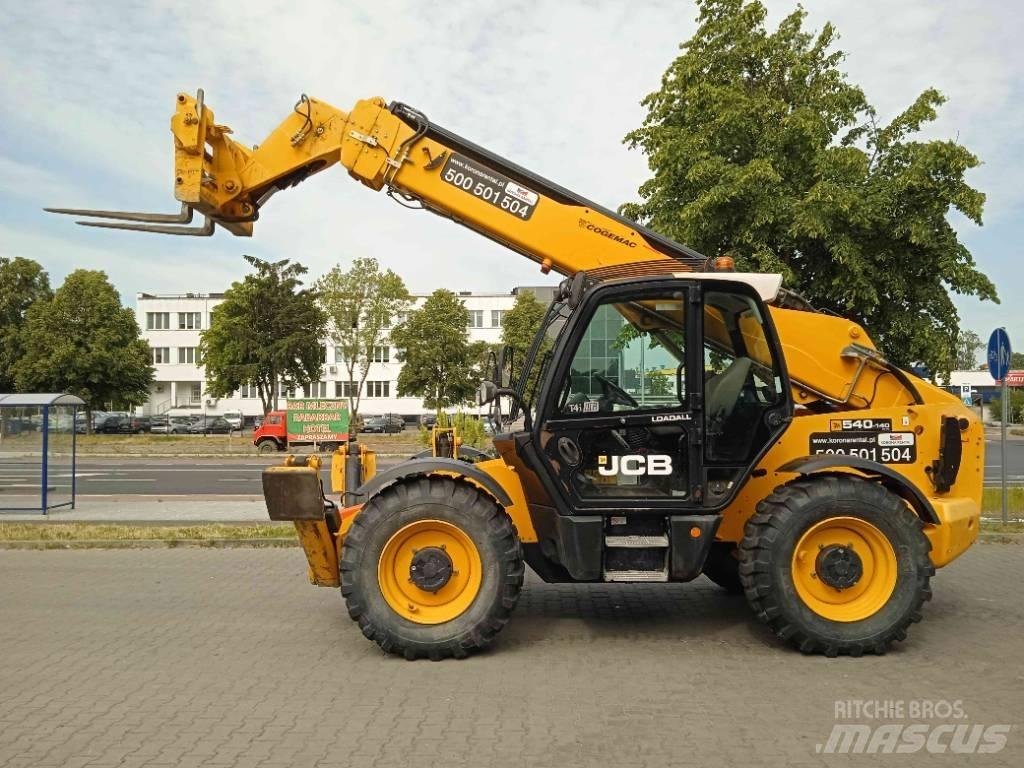 JCB 540-140 Teleskopické manipulátory