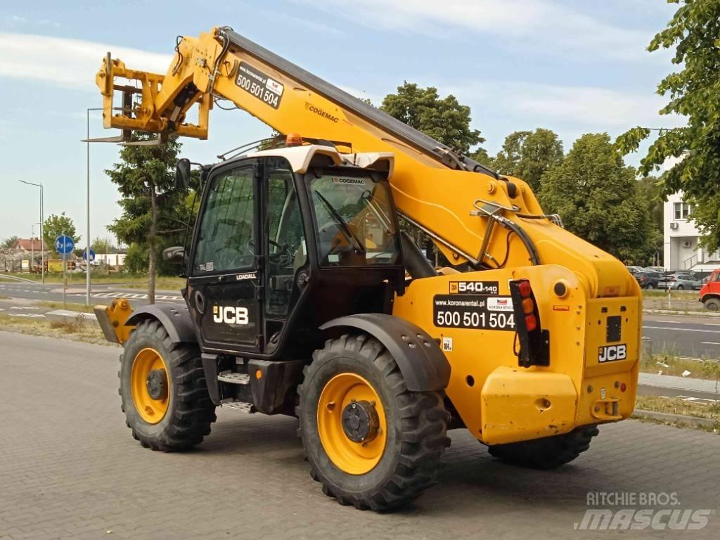 JCB 540-140 Teleskopické manipulátory