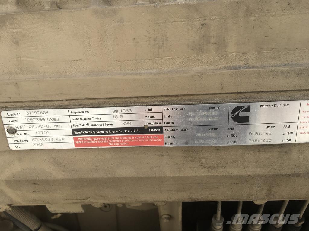 Cummins QST30 USED Stavebnictví - ostatní