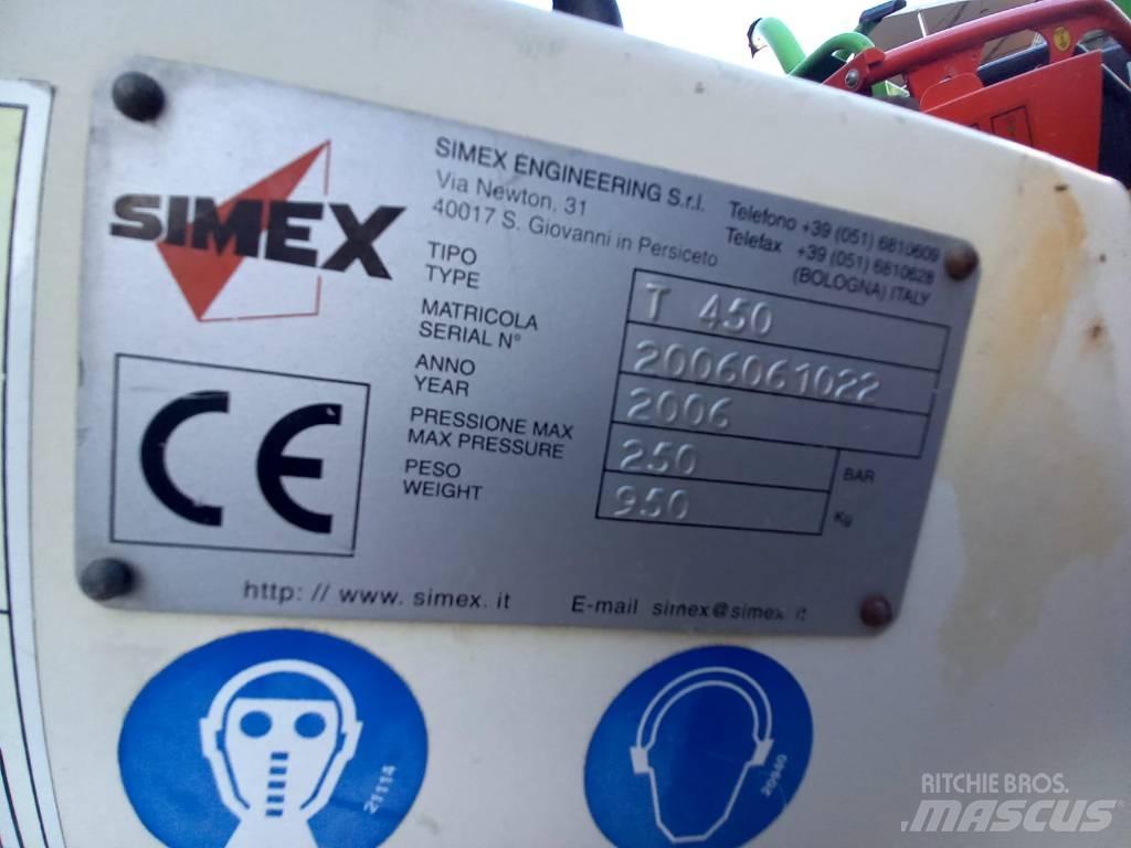 Simex T-450 Rýhovače