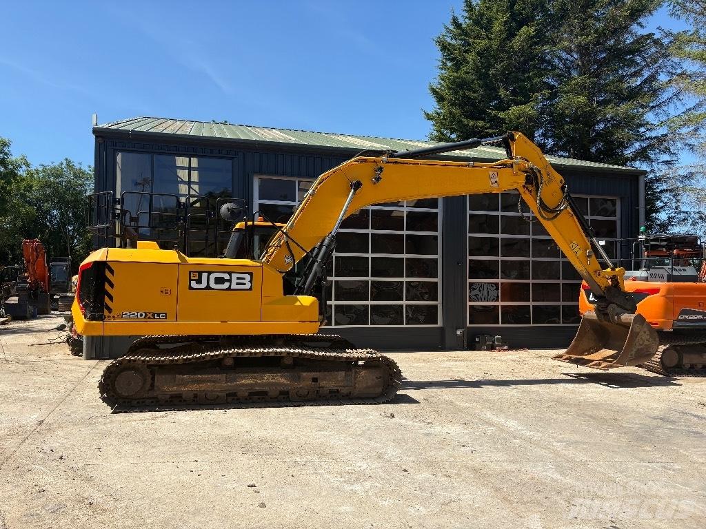 JCB 220X Pásová rýpadla