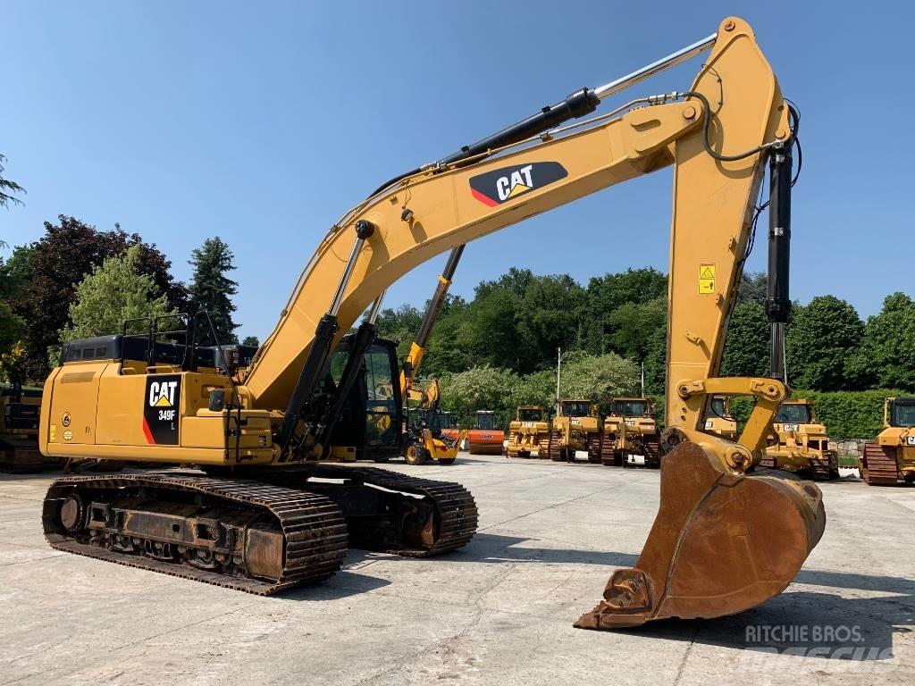 CAT 349 FL Pásová rýpadla