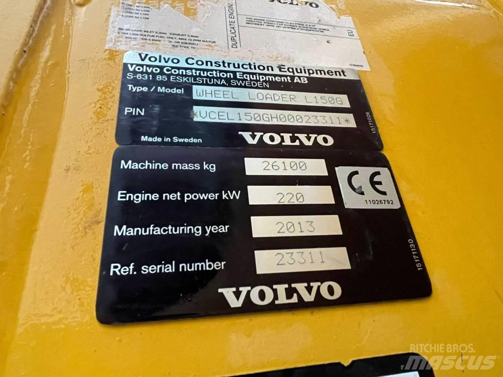 Volvo L 150 G Kolové nakladače