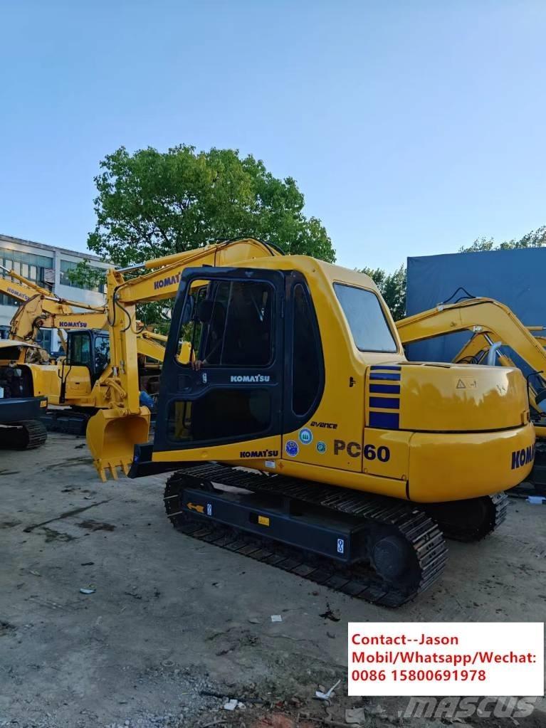 Komatsu PC 60 Mini rýpadla < 7t