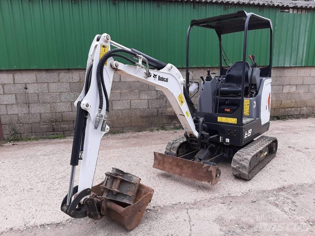 Bobcat E 19 Mini rýpadla < 7t