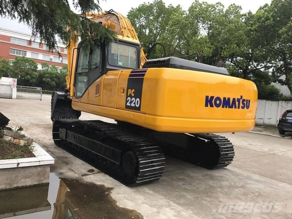 Komatsu pc220-7 Pásová rýpadla