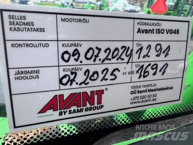Avant 760 Víceúčelové nakladače
