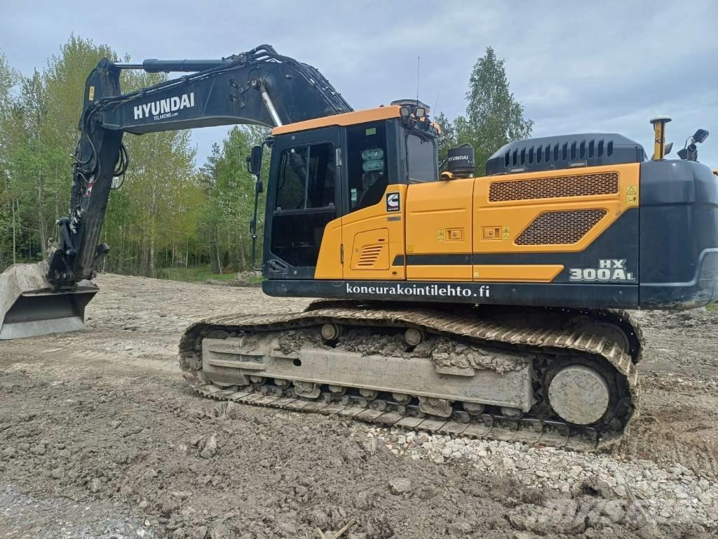 Hyundai HX 300 AL Pásová rýpadla
