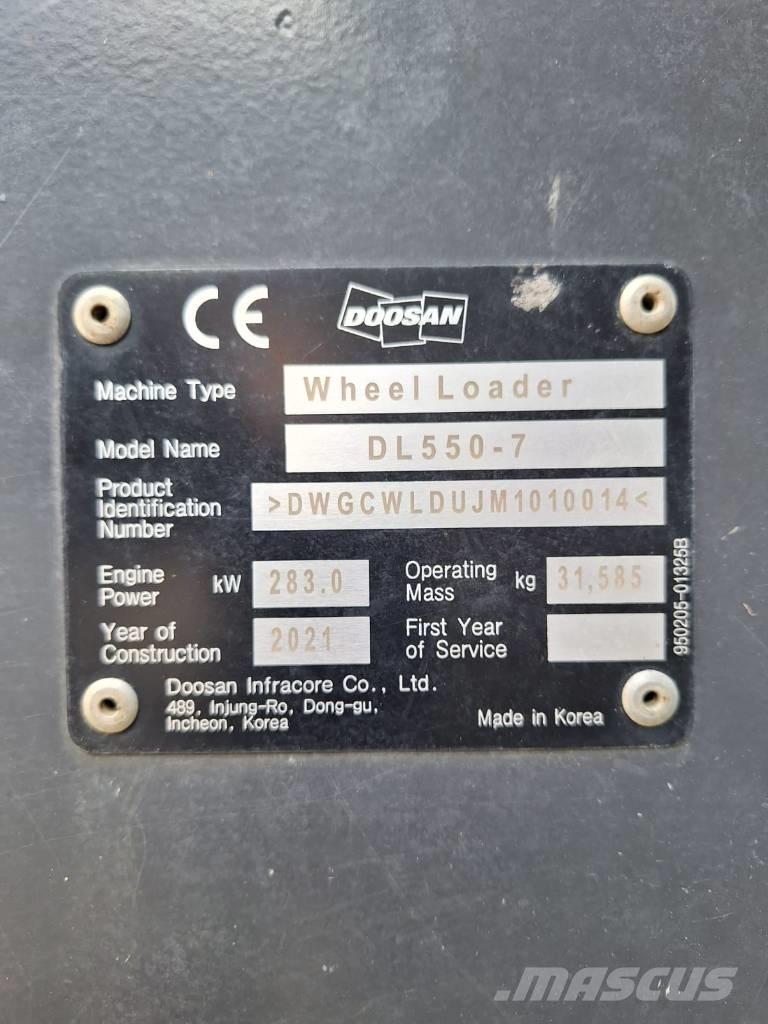 Doosan DL550-7 Kolové nakladače