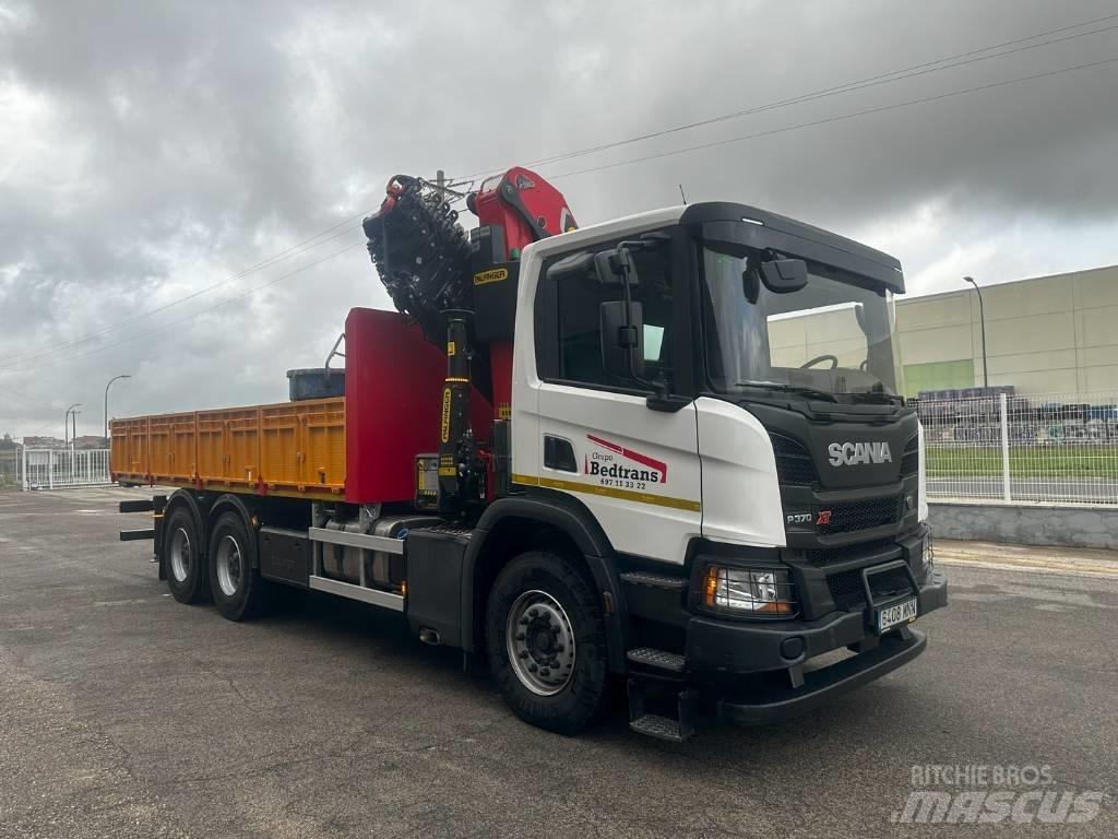 Scania P 370 Autojeřáby, hydraulické ruky