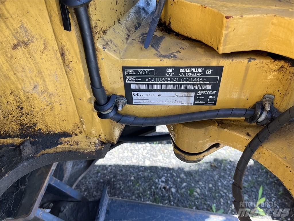 CAT 308 D Midi rýpadla 7t - 12t