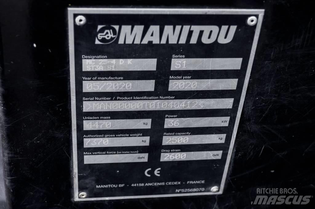 Manitou MC 25-4 D Dieselové vozíky