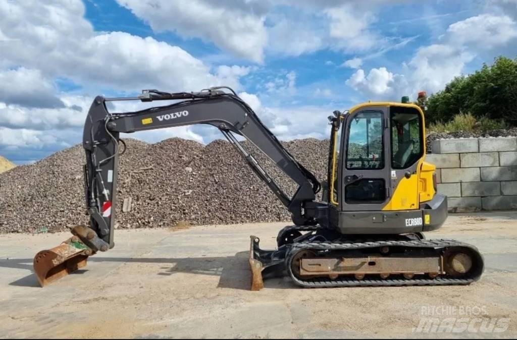 Volvo ECR 88 D Pásová rýpadla