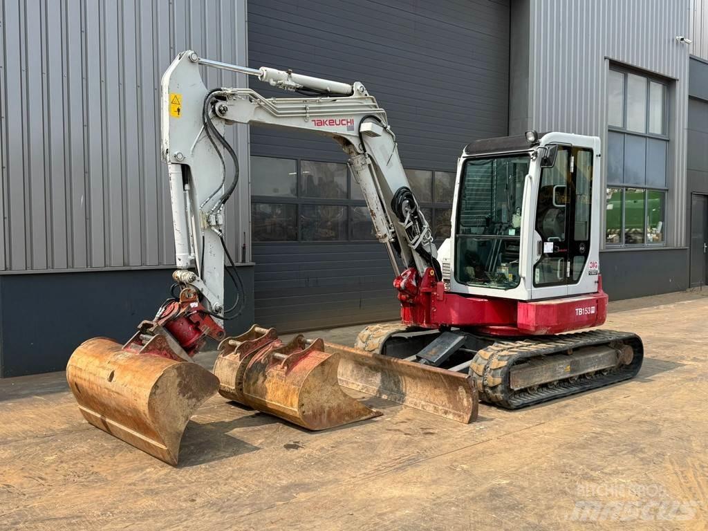Takeuchi TB153FR Mini rýpadla < 7t