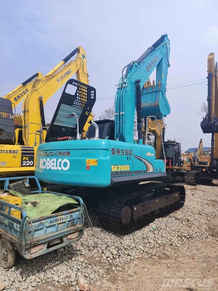 Kobelco SK 200 Pásová rýpadla