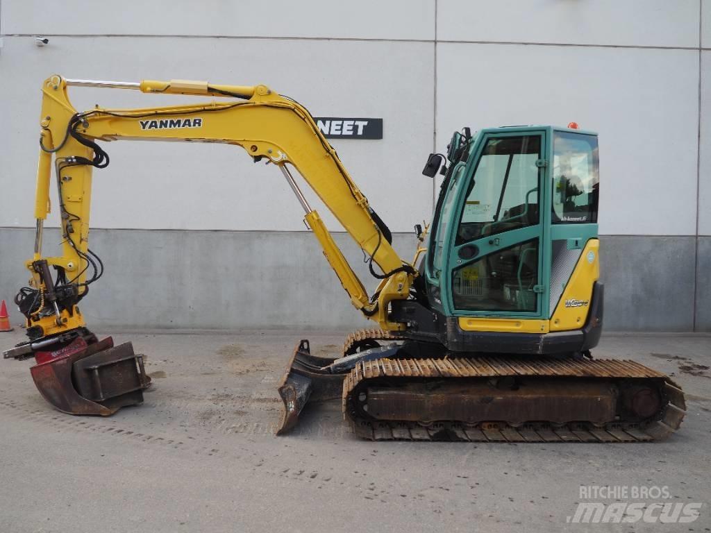 Yanmar Vio 80 Midi rýpadla 7t - 12t