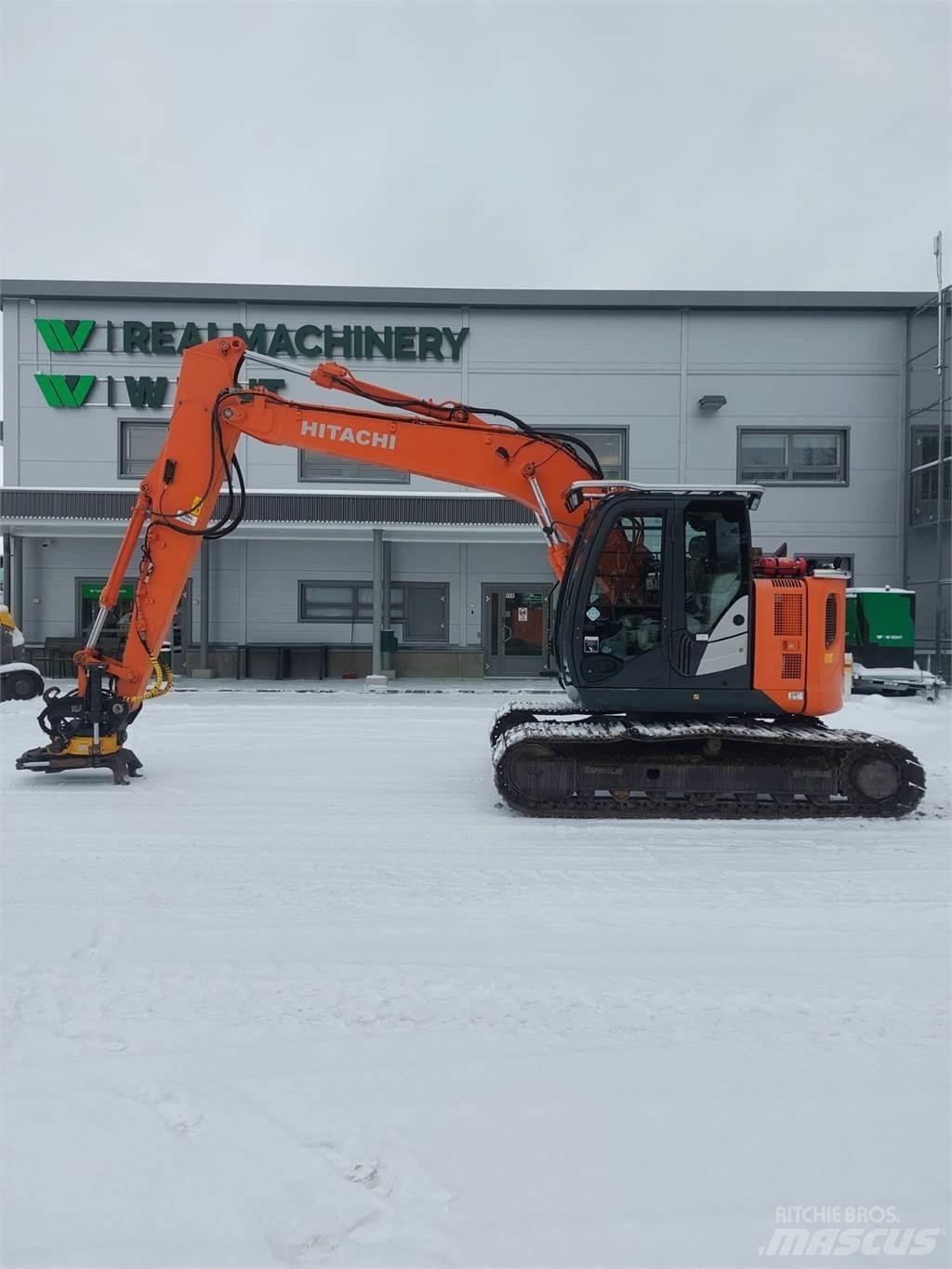 Hitachi ZX135US-5B Pásová rýpadla