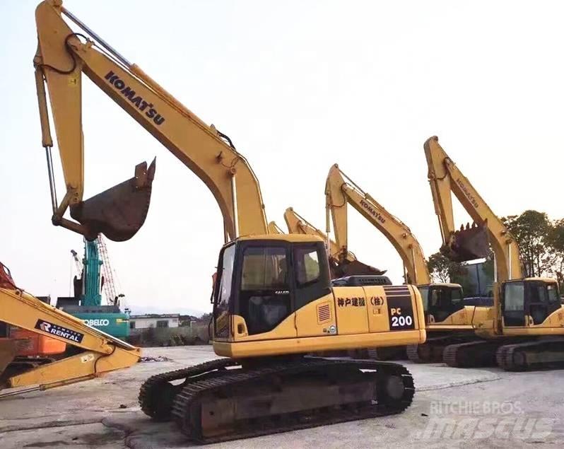 Komatsu pc200-7 Pásová rýpadla