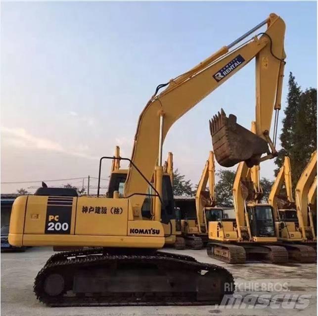 Komatsu pc200-7 Pásová rýpadla