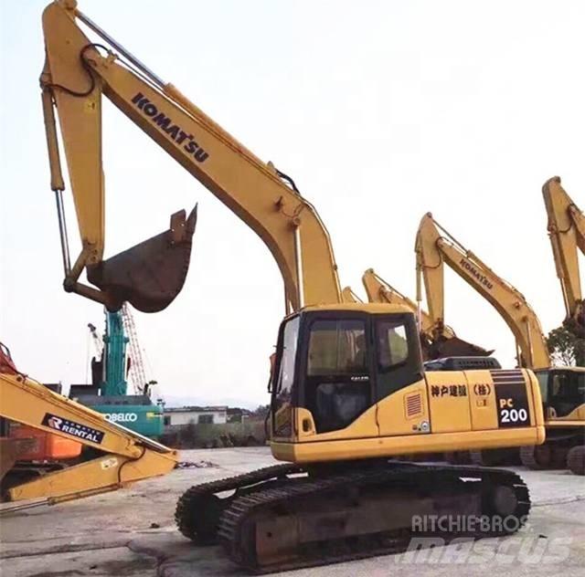 Komatsu pc200-7 Pásová rýpadla