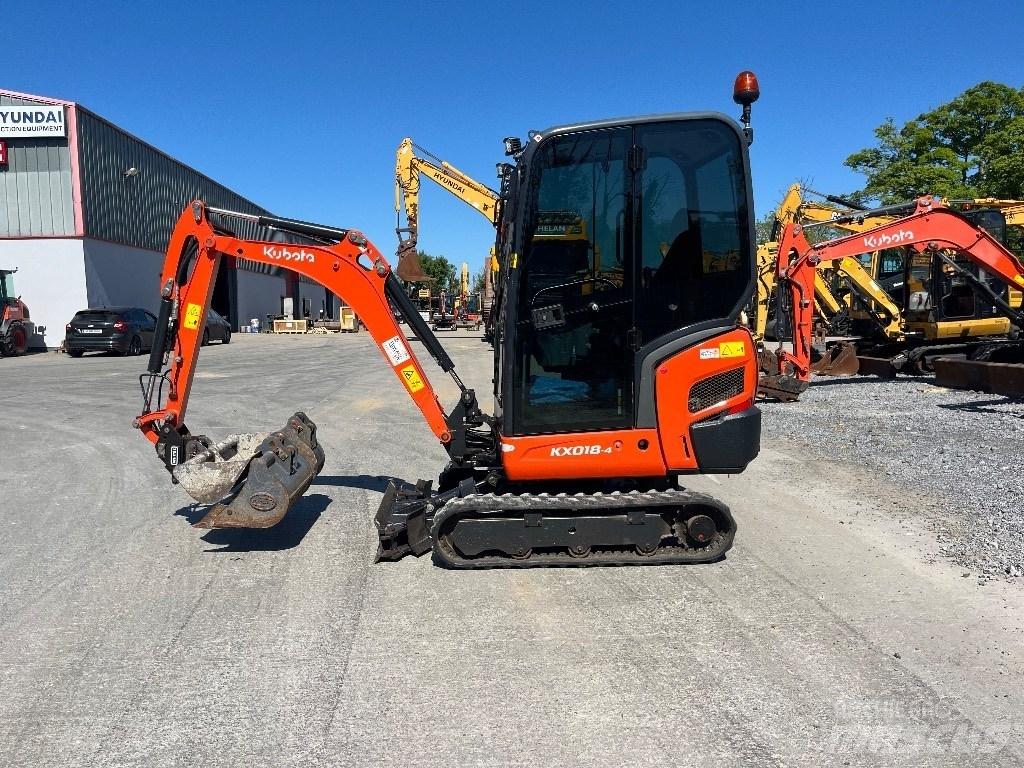Kubota KX 018-4 Mini rýpadla < 7t