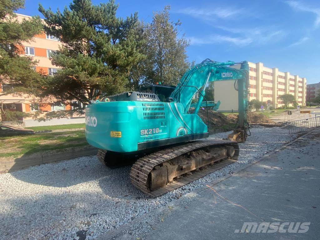 Kobelco SK 210 LC Pásová rýpadla