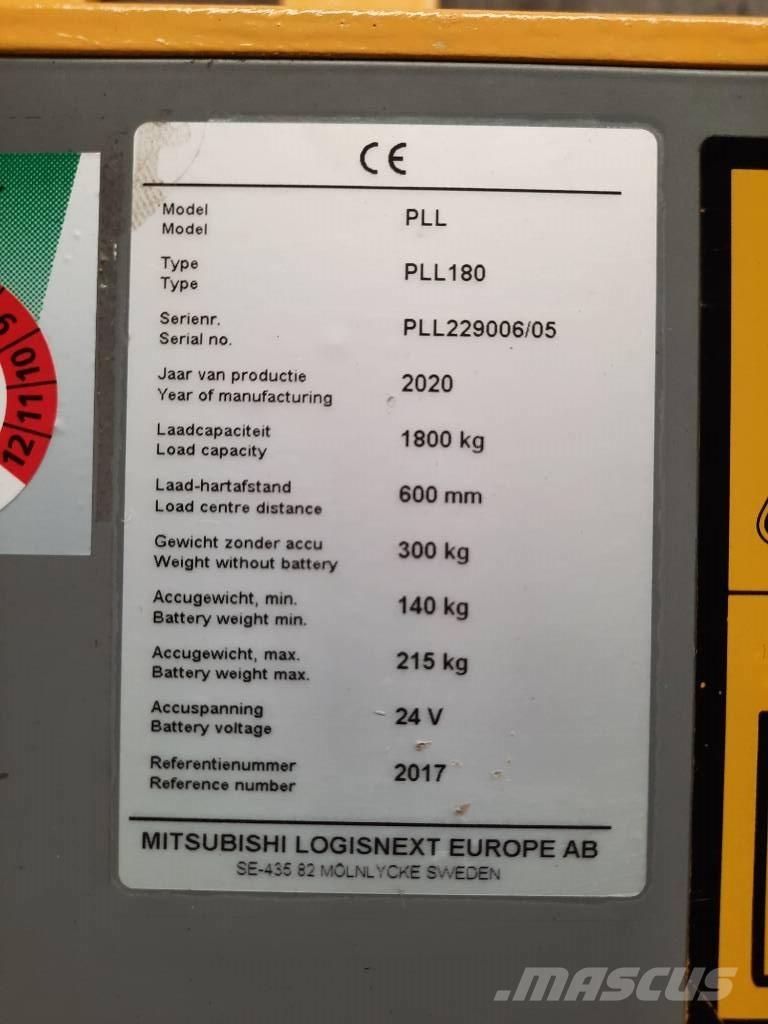 UniCarriers PLL180 Nízkozdvižný vozík