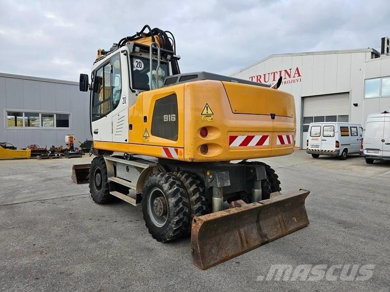 Liebherr A916 Kolová rýpadla