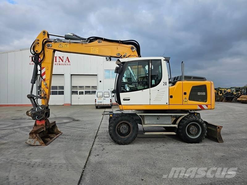 Liebherr A916 Kolová rýpadla