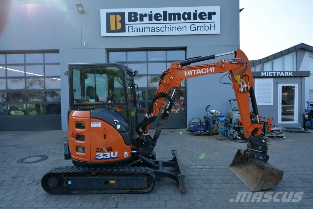 Hitachi ZX 33 U-6 Mini rýpadla < 7t