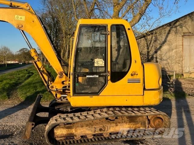 Komatsu PC 75R Midi rýpadla 7t - 12t
