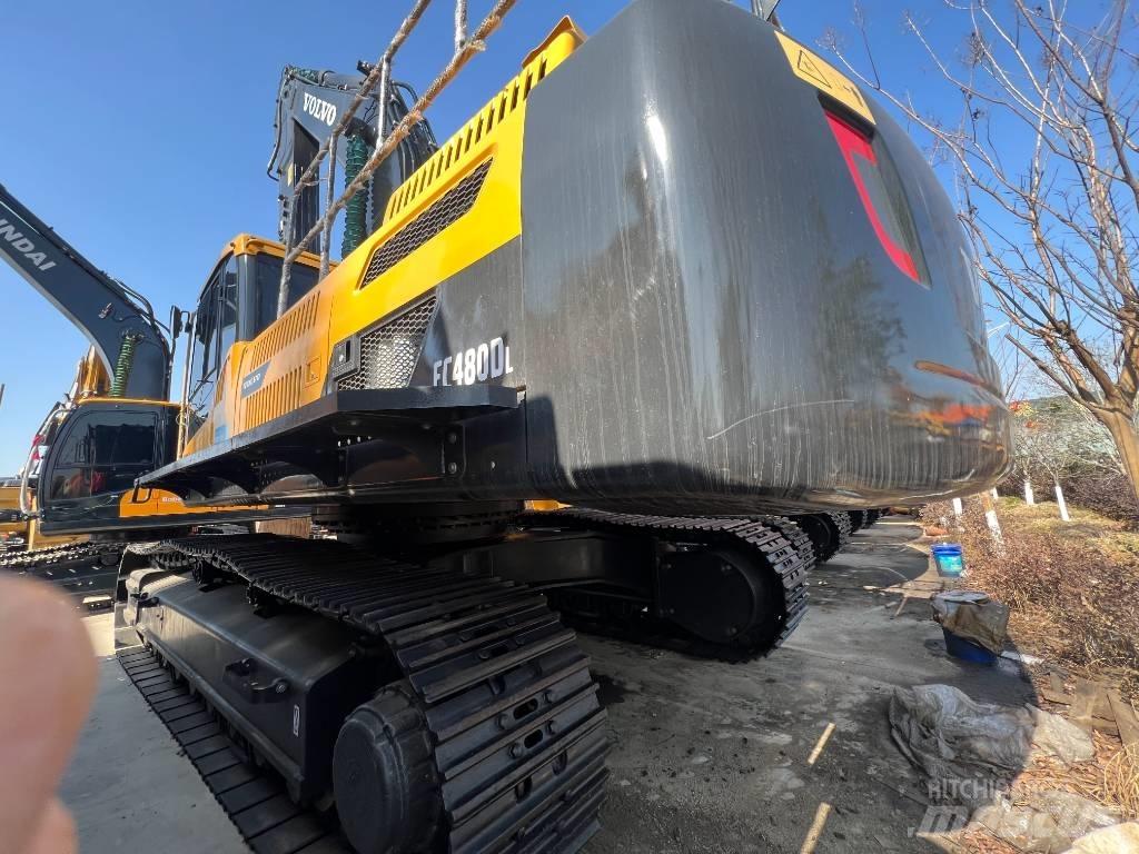 Volvo EC480DL Pásová rýpadla