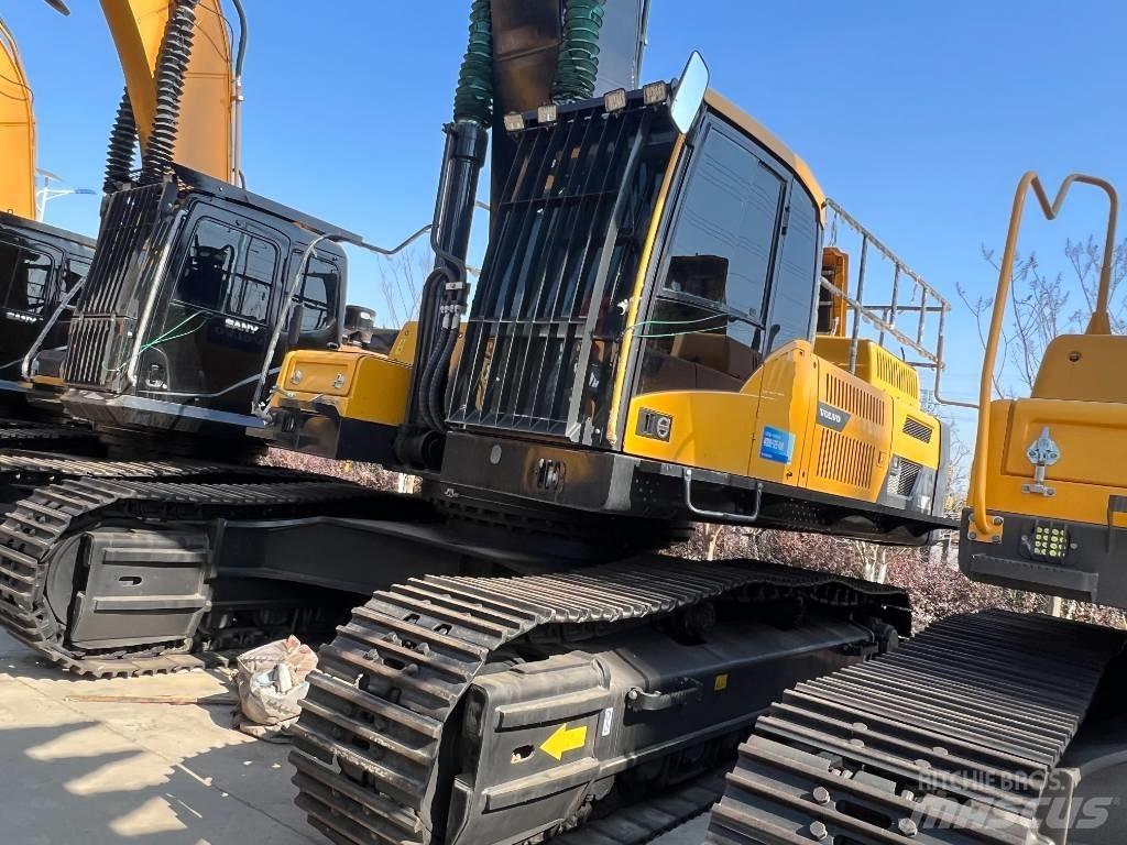 Volvo EC480DL Pásová rýpadla