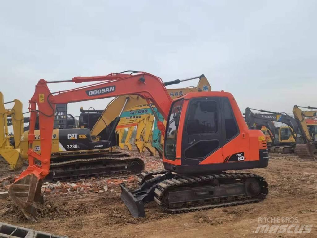 Doosan DX 80 Midi rýpadla 7t - 12t