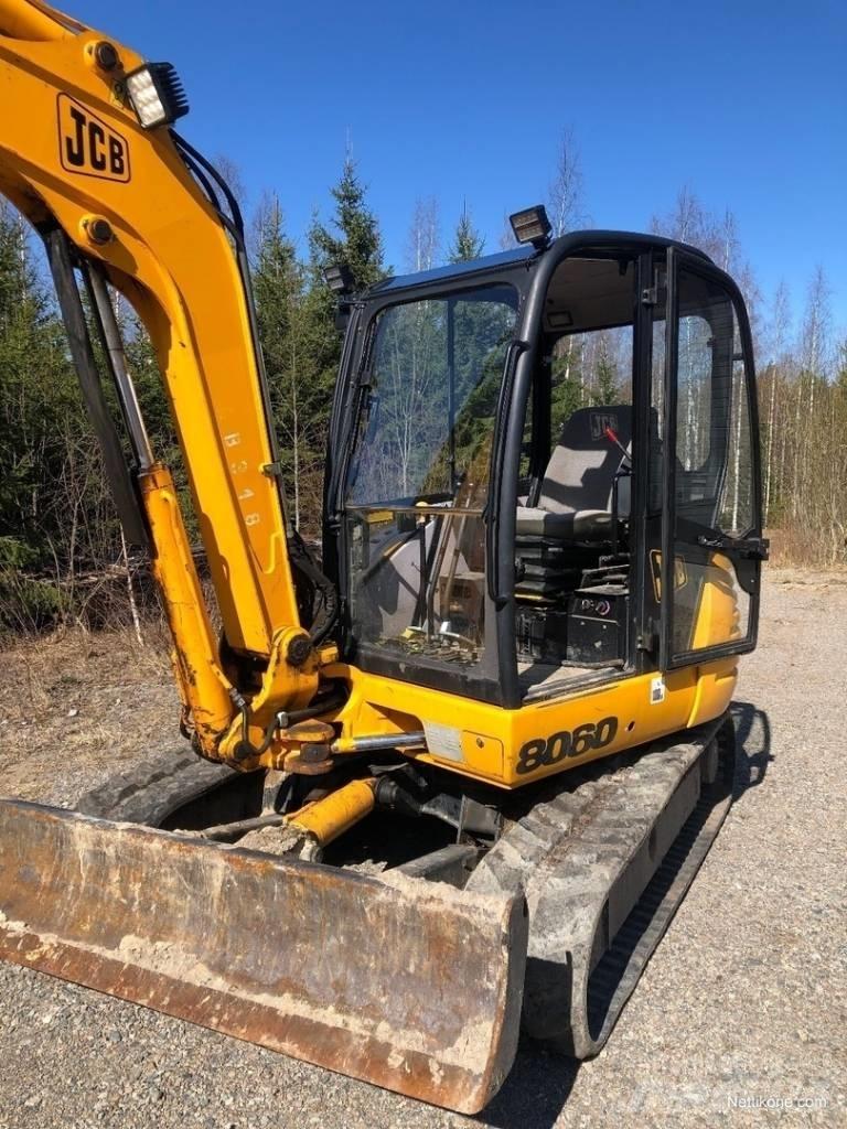 JCB 8060 Mini rýpadla < 7t