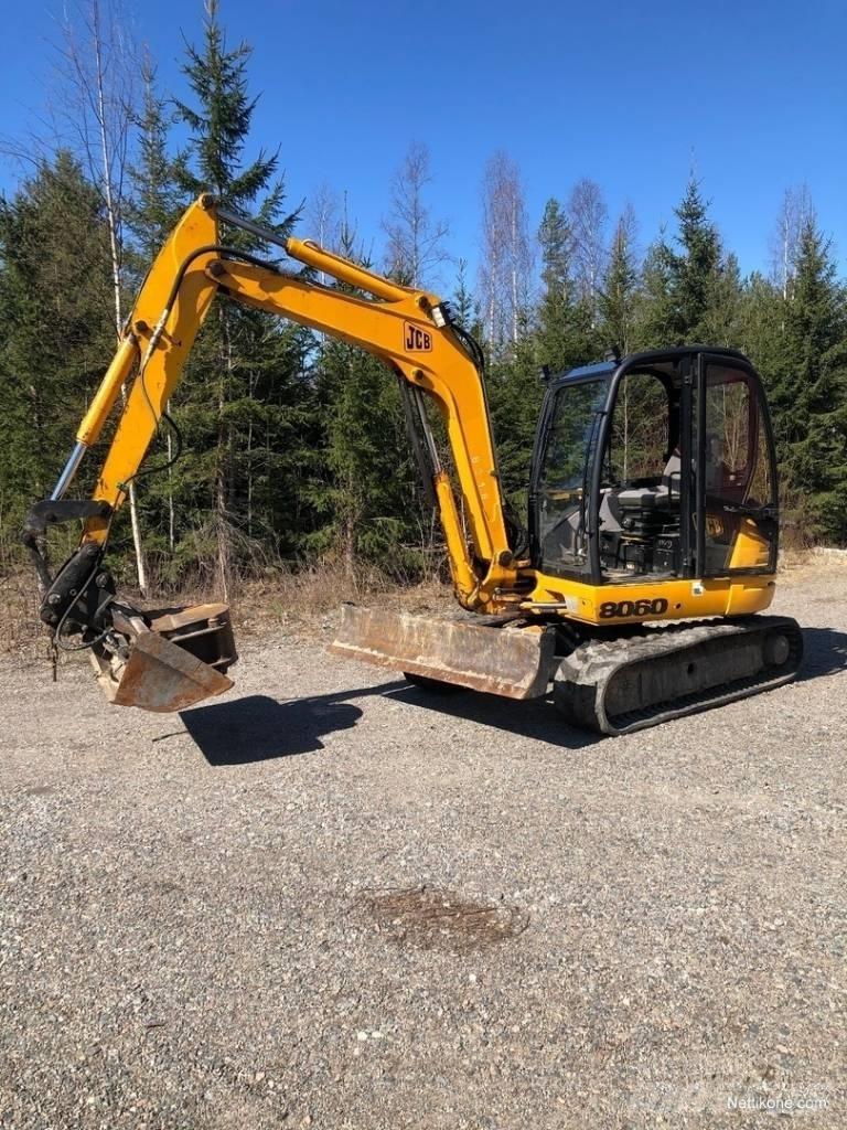 JCB 8060 Mini rýpadla < 7t