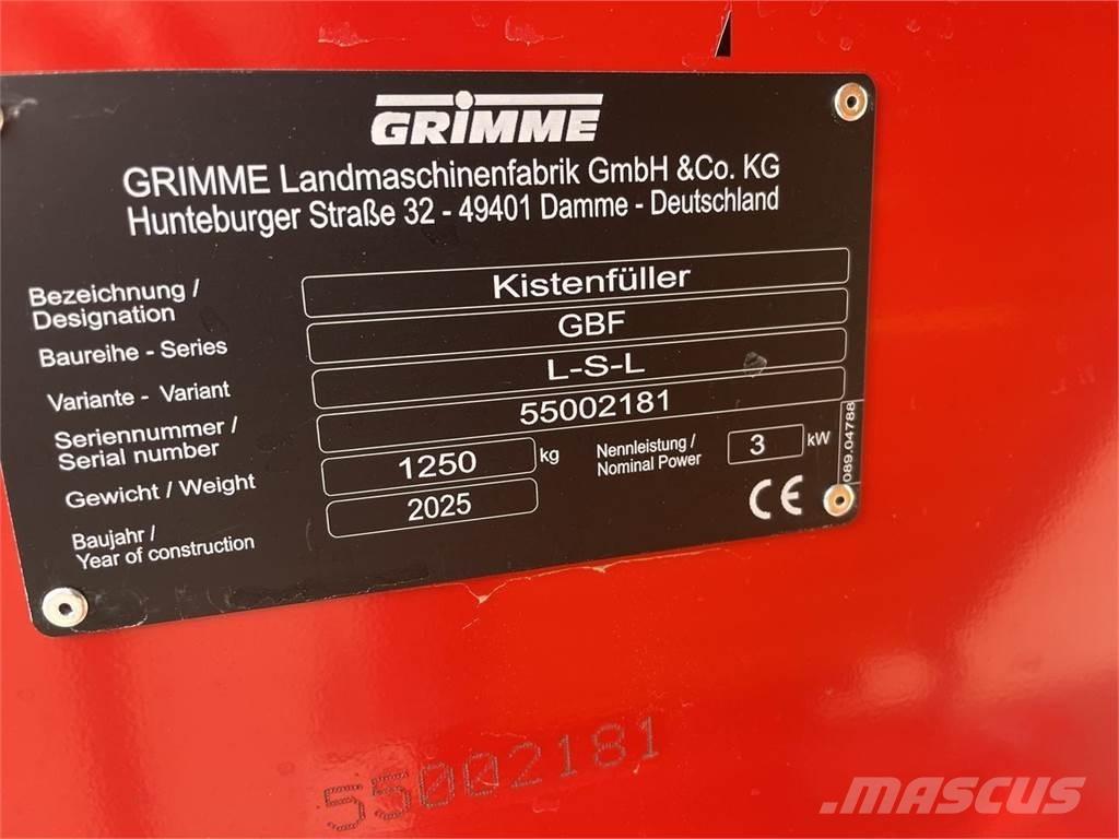 Grimme GBF LSL Skladové dopravníky