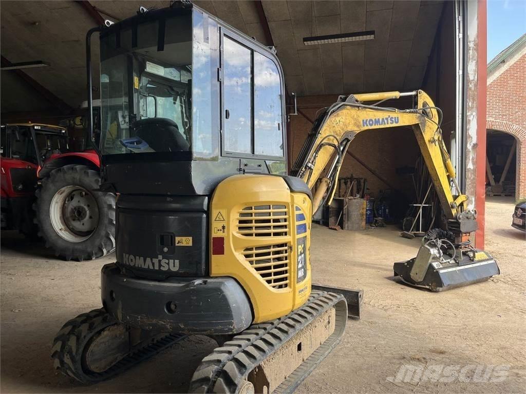 Komatsu PC27MR-2 Kolová rýpadla