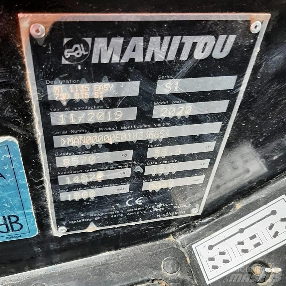 Manitou MT 1135 Teleskopické manipulátory