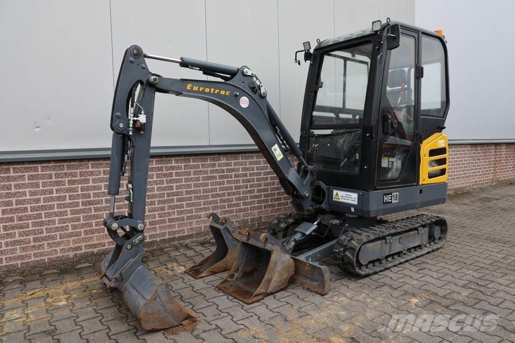 Eurotrac HE18 Mini rýpadla < 7t