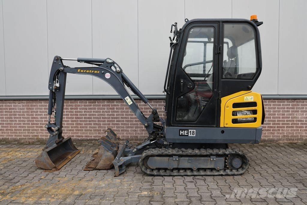 Eurotrac HE18 Mini rýpadla < 7t