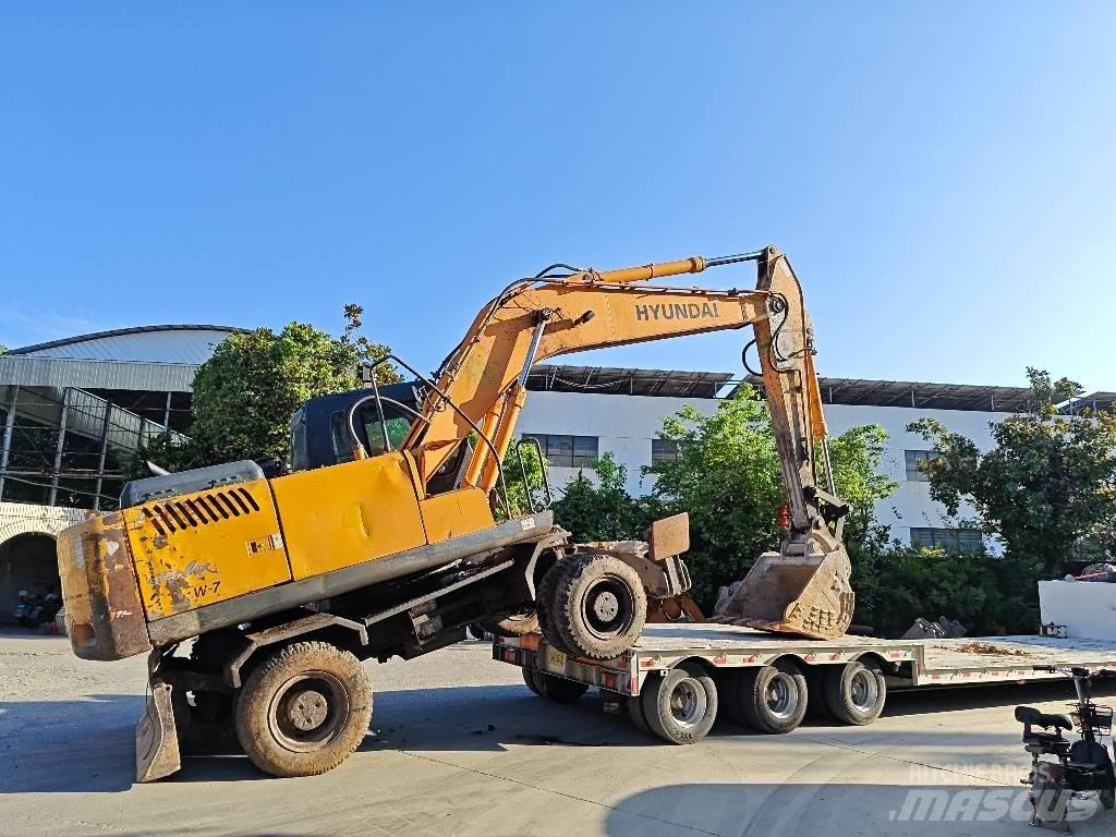 Hyundai Robex 210w-7 Kolová rýpadla