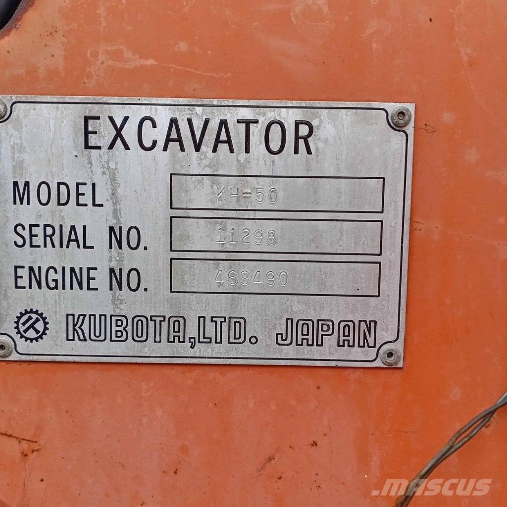 Kubota KH 50 Mini rýpadla < 7t