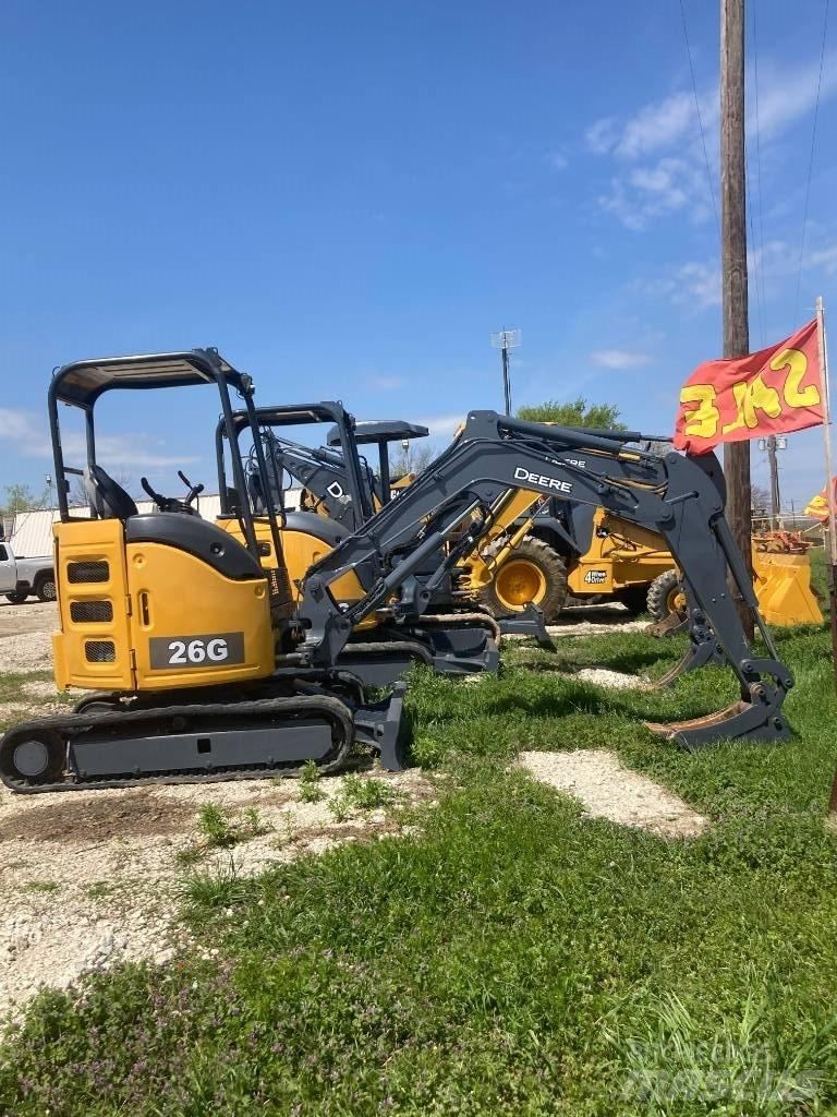 John Deere 26G Demoliční rýpadla