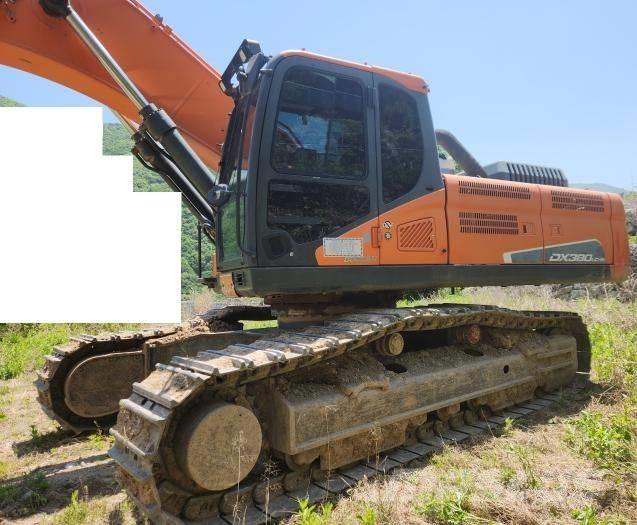 Doosan DX 380 LC-5 Pásová rýpadla