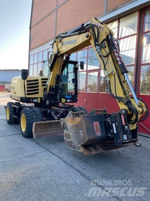 Yanmar B95W Kolová rýpadla