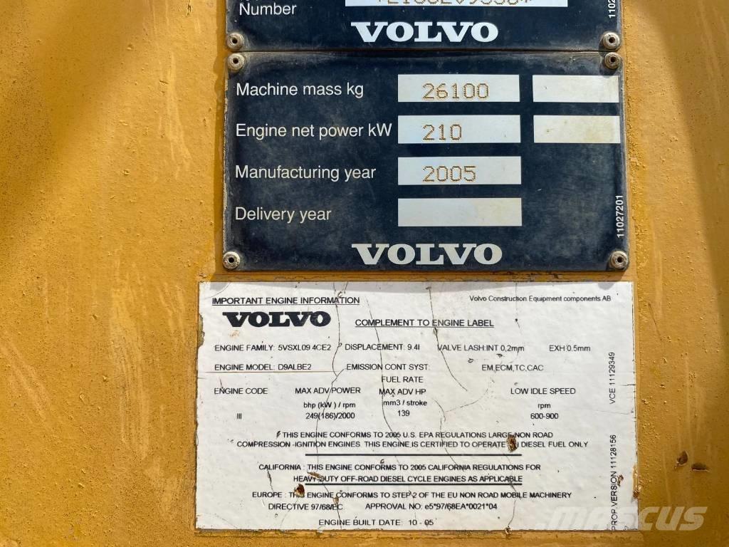Volvo L 150 E Kolové nakladače