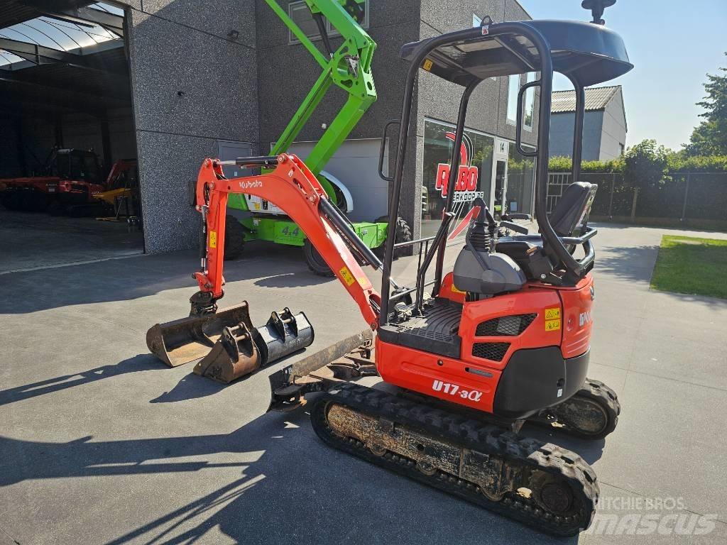 Kubota U 17-3 Mini rýpadla < 7t